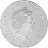 2011 Silver 1 Kilogram Koala Coin Single Australia Perth Mint obverse