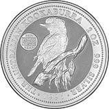 銀貨　2オンス　KOOKABURRA　1995年　オーストラリア　重さ約62㌘ Australian Silver Kookaburra 1995 - 2 oz