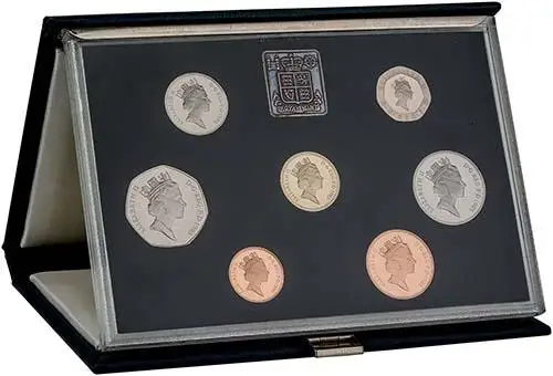 1985 Whole Coin Set UK Annual Proof - Standard 21314