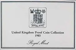 1985 Whole Coin Set UK Annual Proof - Standard 21316