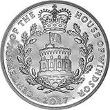 2017 UK Coin £5 / Crown Silver Proof House of Windsor 21992