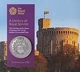 2017 UK Coin £5 / Crown BU House of Windsor 21401