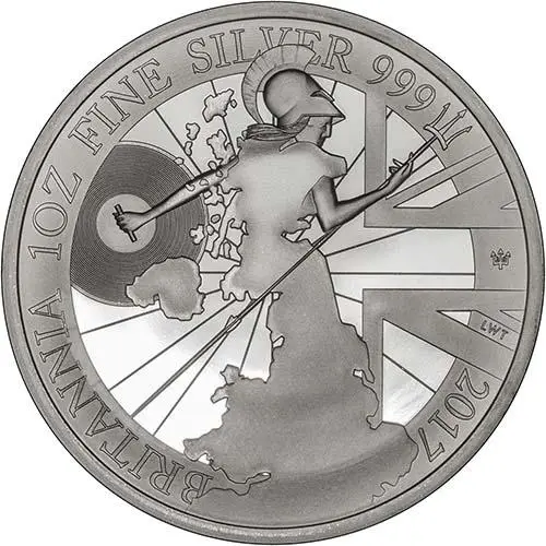 2017 Whole Coin Set Britannia Silver Proof - 6 Coins 22889