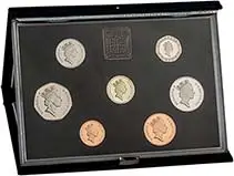 1987 Whole Coin Set UK Annual Proof - Standard 24534