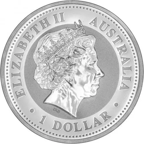 2009 Silver Uncirculated 1 Ounce Kookaburra 2007 Design  Coin Single Australia Perth Mint obverse
