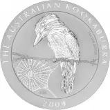 2009 Silver Uncirculated 1 Ounce Kookaburra 2008 Restrike