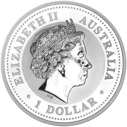 2009 Silver Uncirculated 1 Ounce Kookaburra  - Restrike 1999 Design obverse 1