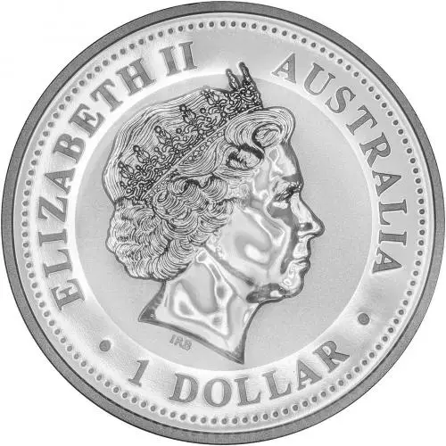 2009 Silver Uncirculated 1 Ounce Kookaburra 2003 Design  Coin Single Australia Perth Mint obverse