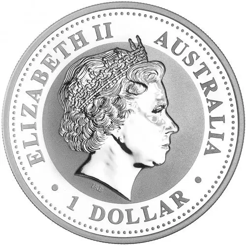 2009 Silver Uncirculated 1 Ounce Kookaburra - 2004  Restrike Design   obverse 1