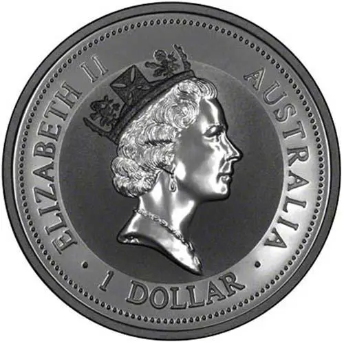 1997 1 oz Silver Coin Kookaburra Bullion 21979