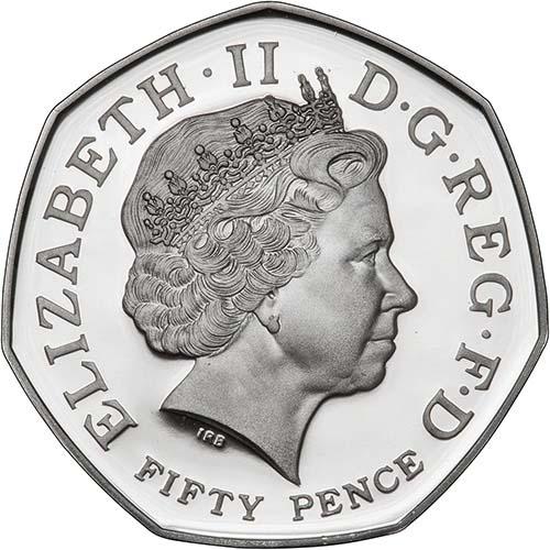 2011 WWF 50th Anniversary 50p Silver Proof Coin | Chard
