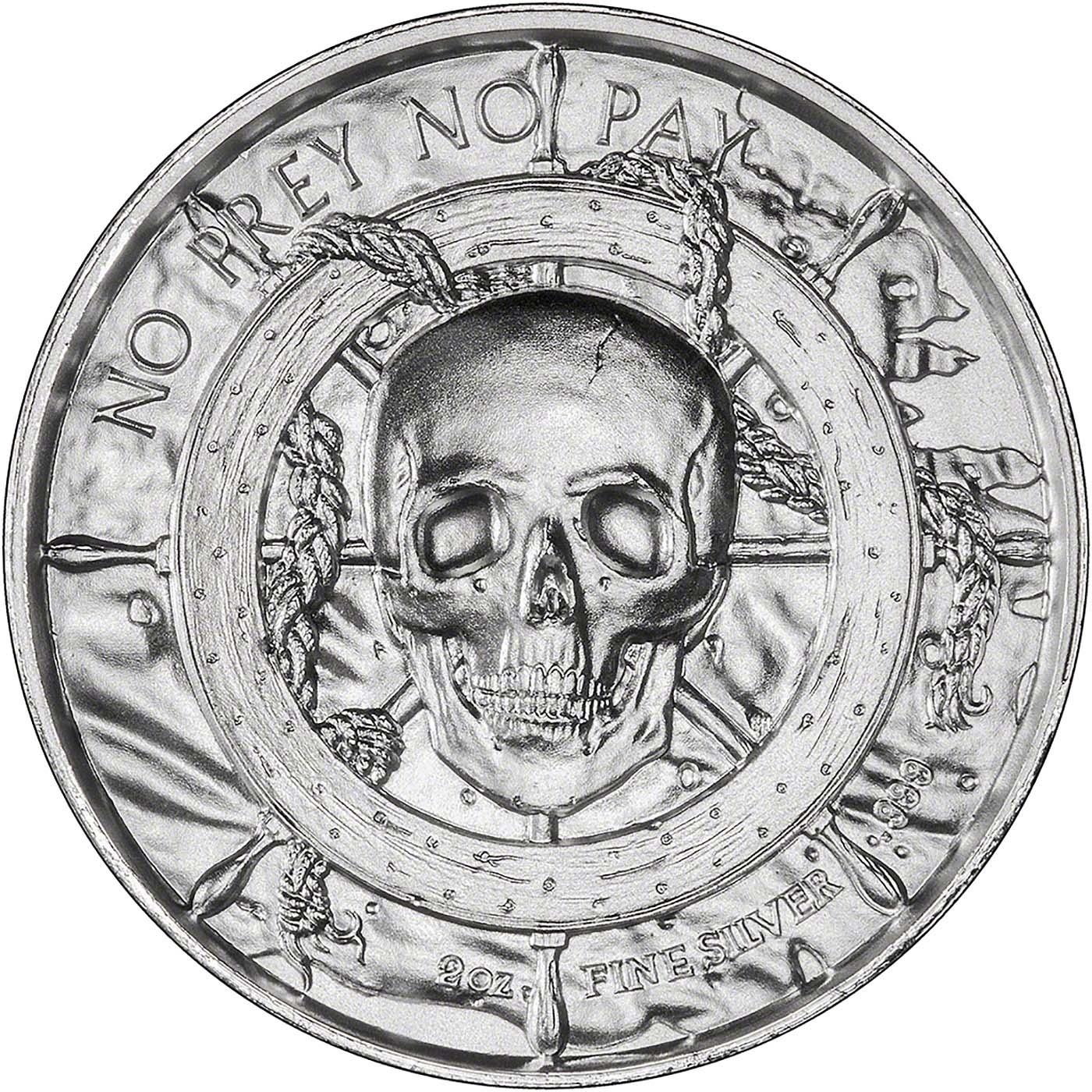 Silver Pirate 2 oz Bullion Round Siren | Chard