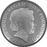 2012 UK Coin £5 / Crown Silver Proof Paralympic Games 22258
