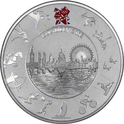 2012 OLYMPICS COUNTDOWN £5 銀貨 NGC PF70UC 2012 OLYMPICS COUNTDOWN £5 銀貨 NGC PF70UC