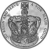 2013 UK Coin £5 / Crown Silver Proof Coronation Jubilee