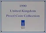 1990 Whole Coin Set UK Annual Proof - Standard 22611
