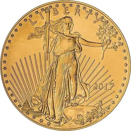 2017 1 oz Gold Coin Eagle Bullion 23467