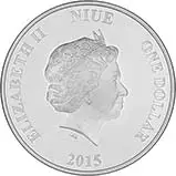 2015 0.5 oz Silver Coin Disney Season's Greetings 22904