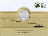 2014 UK Coin £20 BU Outbreak of WWI