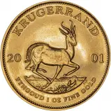 2001 1 oz Gold Krugerrand Bullion Coin