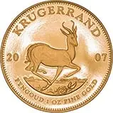 2007 Whole Coin Set South African - Four (4) Coins Grade C Gold Proof Krugerrand 20407