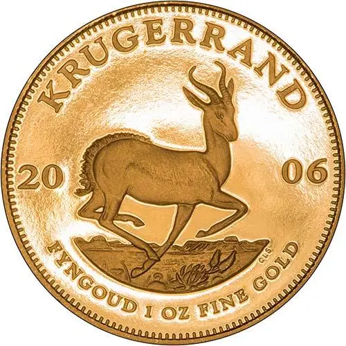 2006 Gold Proof Krugerrand  Coin Single South Africa 4 Coins 21385