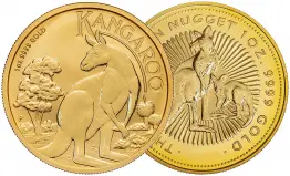 Gold Kangaroo Nugget 1 oz Bullion Coins Best Value - Secondary Market