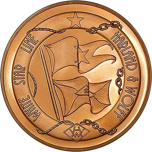 1997 Gold Medallion RMS Titanic 24124