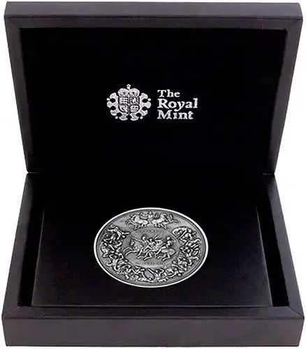 2015 Silver Medallion Pistrucci Waterloo 24646