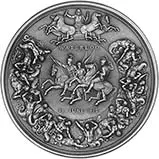 2015 Silver Medallion Pistrucci Waterloo 24647