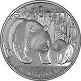 2011 1 oz Silver Panda Bullion Coin 
