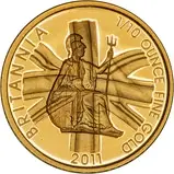 2011 0.1 oz   Gold Coin Britannia Proof 22322