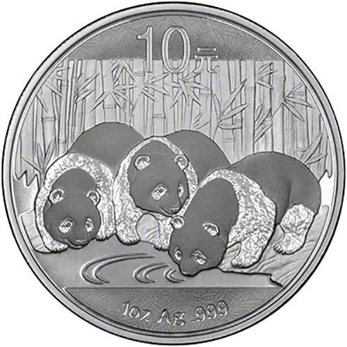 2013 Silver Panda 1 oz Bullion Coin | Chards