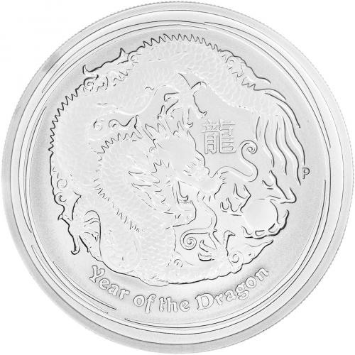 2012 Silver 1 Oz Lunar Year of the Dragon Coin | Chards