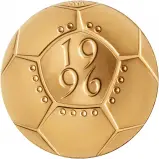 1996 Gold Proof Football £2 Royal Mint Coin