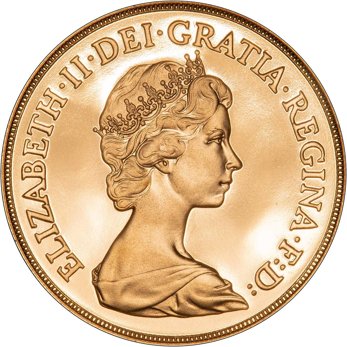 1983 Gold Sovereign Elizabeth II w/o Box
