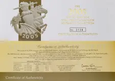2005 Gold Proof Sovereign Four-Coin Collection with cert
