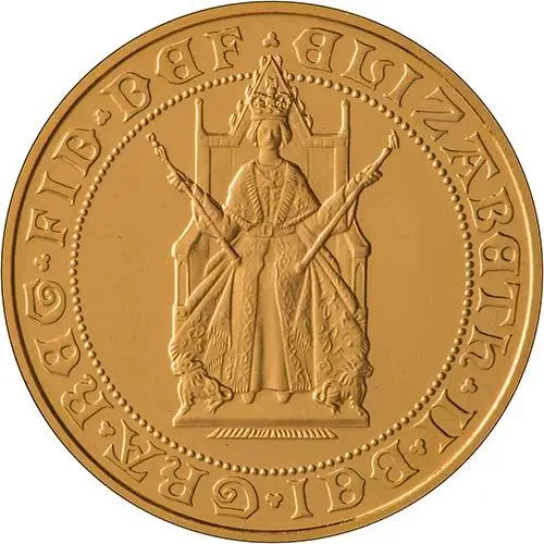 1989 Gold Full Sovereign Elizabeth II Proof 24240