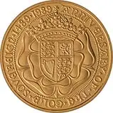 1989 Gold Full Sovereign Elizabeth II Proof 24242
