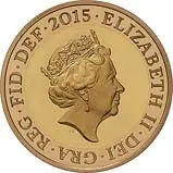 2015 UK Coin £2 Gold Proof Definitive Britannia 24511