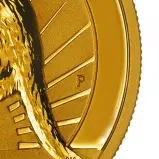 2011 Gold 1 oz Kangaroo Nugget $100 Perth Mint Bullion Coin p mint mark