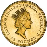 Best Value Britannia 0.25 oz Gold Bullion Coin Secondary Market obverse