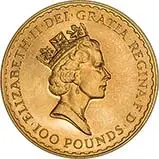 1988 1 oz Gold Coin Britannia Bullion 24130