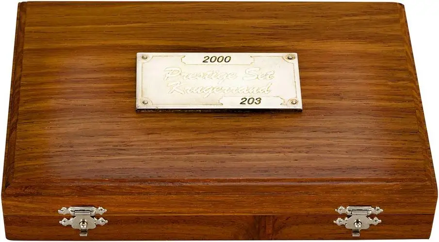 2000 Gold Uncirculated Krugerrand 4 Coin set Single South Africa closed box