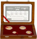 2000 Gold Proof Krugerrand Prestige Set - 4 Coins