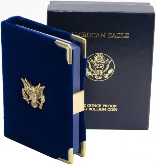 1995 Gold 1 Ounce Coin Single United States of America Closed Box