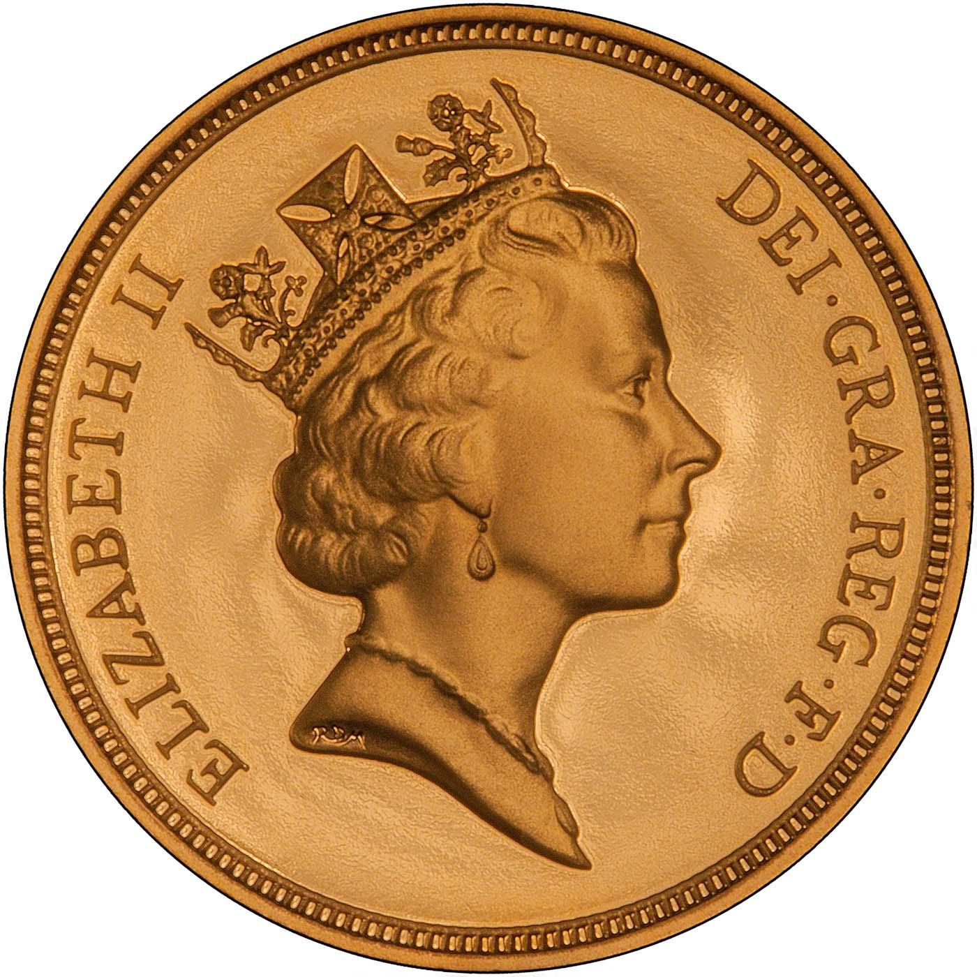 1996年 United Kingdom Proof Coin 1996 Gold Sovereign Elizabeth II Proof | Chard
