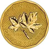 2008 1 oz Gold Coin Maple 99.999 In Card Bullion 24861