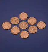 2025 Gold Half Sovereign Bullion Coin group shot 