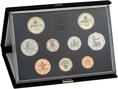 1989 Whole Coin Set UK Annual Proof - Standard 20506